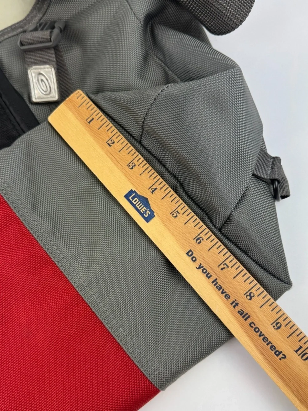Timbuk2 Classic Messenger Bag Large Laptop Work Commuter Water Resistant Gray